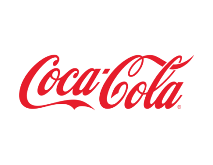 Coca-Cola logo in classic red script