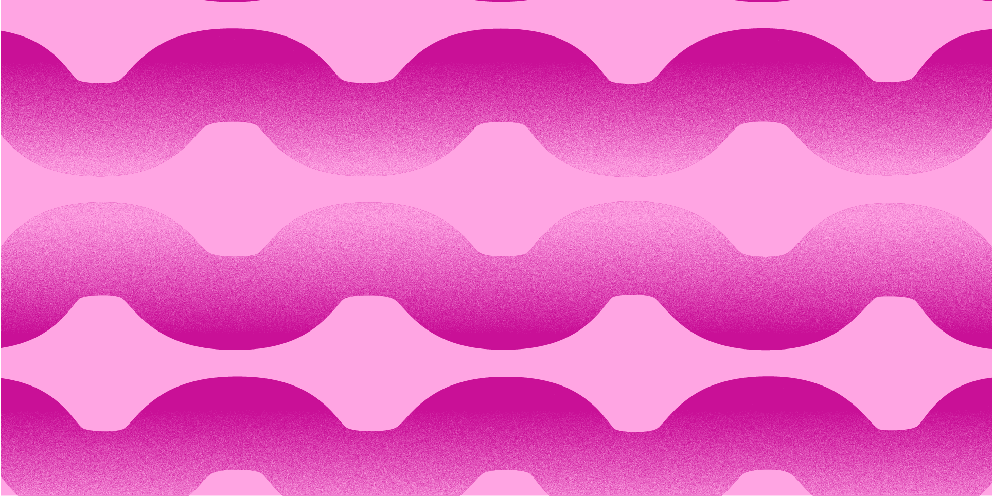 Pink and magenta wavy abstract pattern with gradients